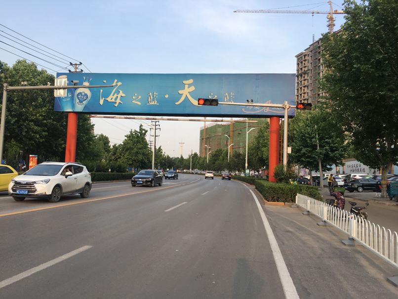 邯鄲限高柱廣告位資源展示